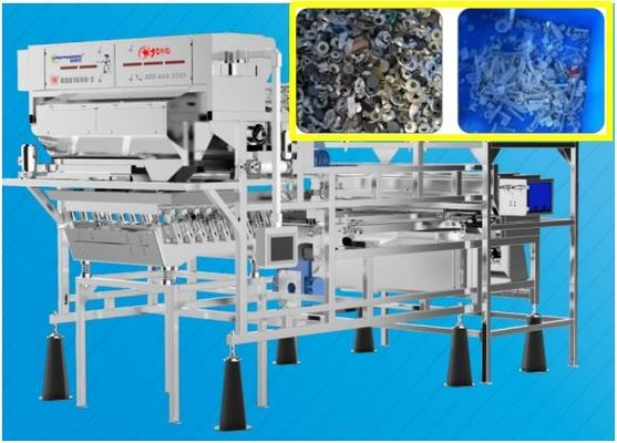 kwaliteit  Recycling Medical Waste Plastic Sorting Machine 2.5-4.0 T/H 2 Layers 220V fabriek