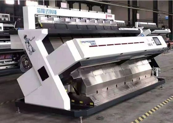 8 hellingen	De Sorteerdersmachine 99,9% van de knoflookkleur Nauwkeurigheid met RGB Volledige Kleurencamera