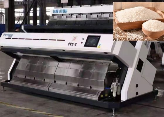 8 Chute Optical Sorting Machine 220V 50Hz with LED Light Source