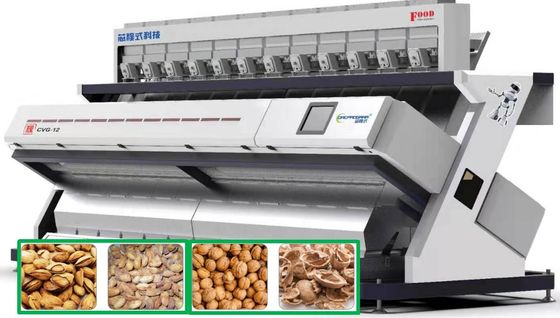 12 de Kleurensorteerder van de hellingspinda/de Sorteermachine van de Cachoukleur 1 jaargarantie